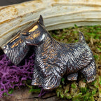 Canis Dog Scottish Brooch