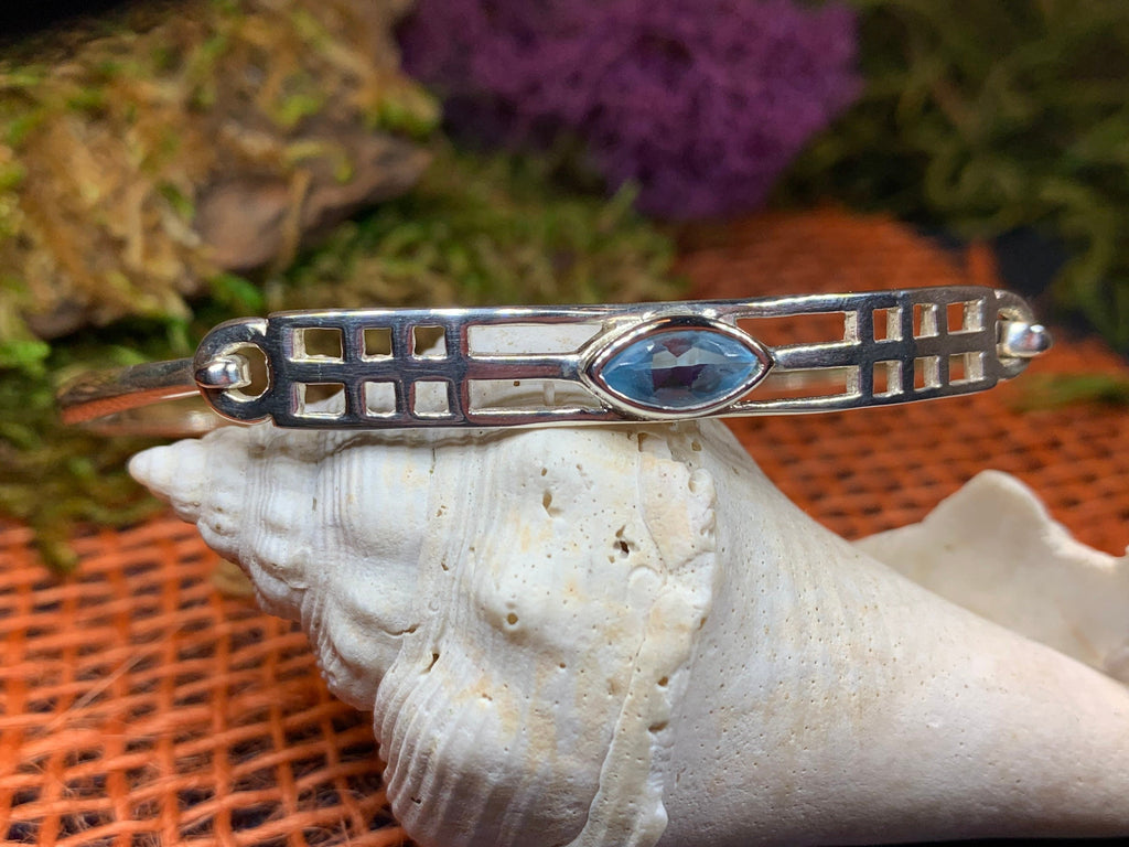 Mackintosh Blue Topaz Bangle Bracelet