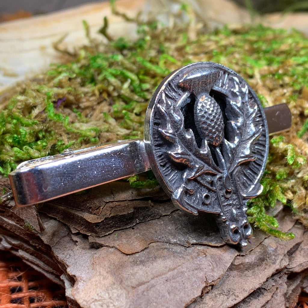 Bold Thistle Tie Bar