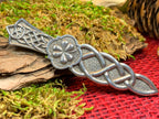 Shamrock & Celtic Knot Kilt Pin