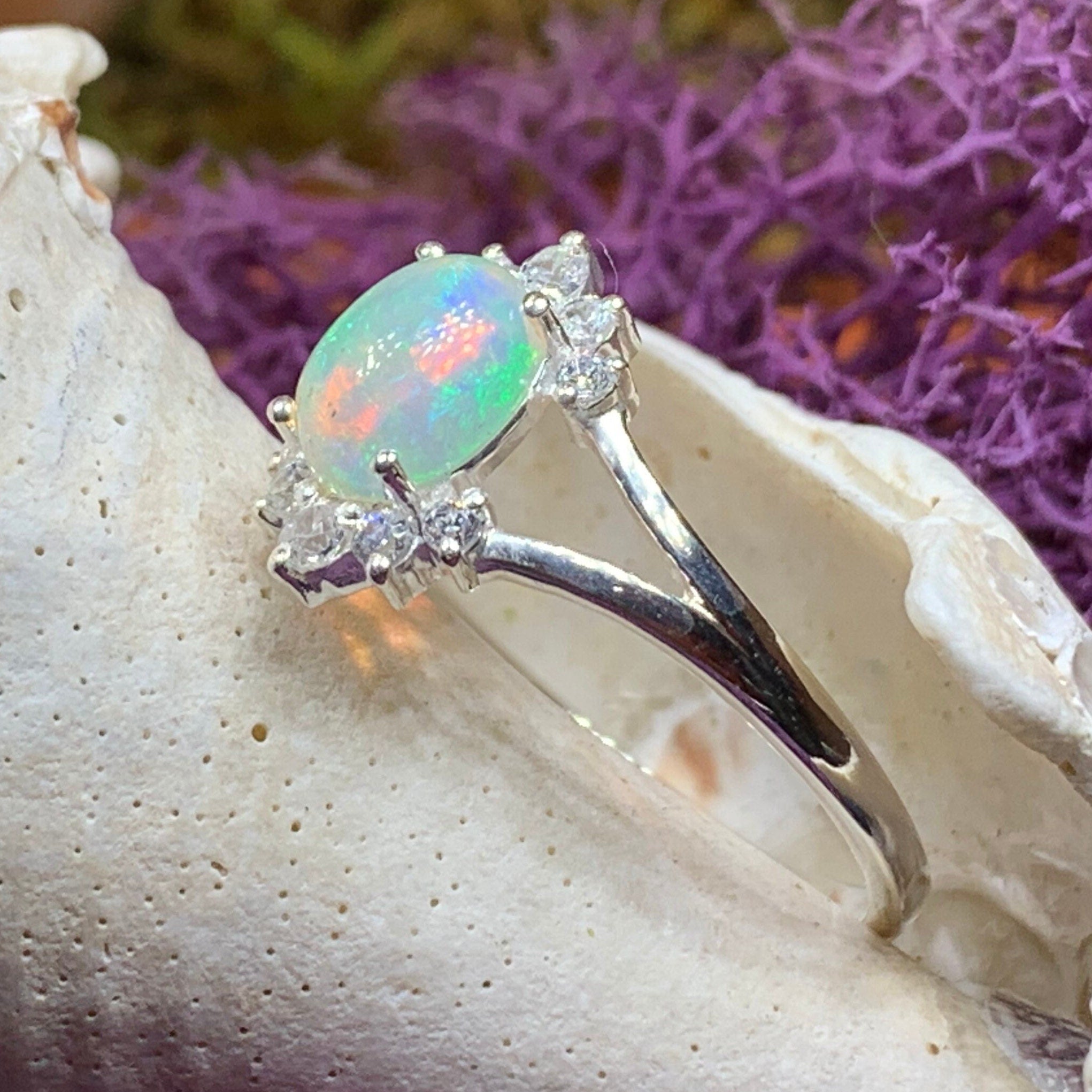 Monroe Opal Ring