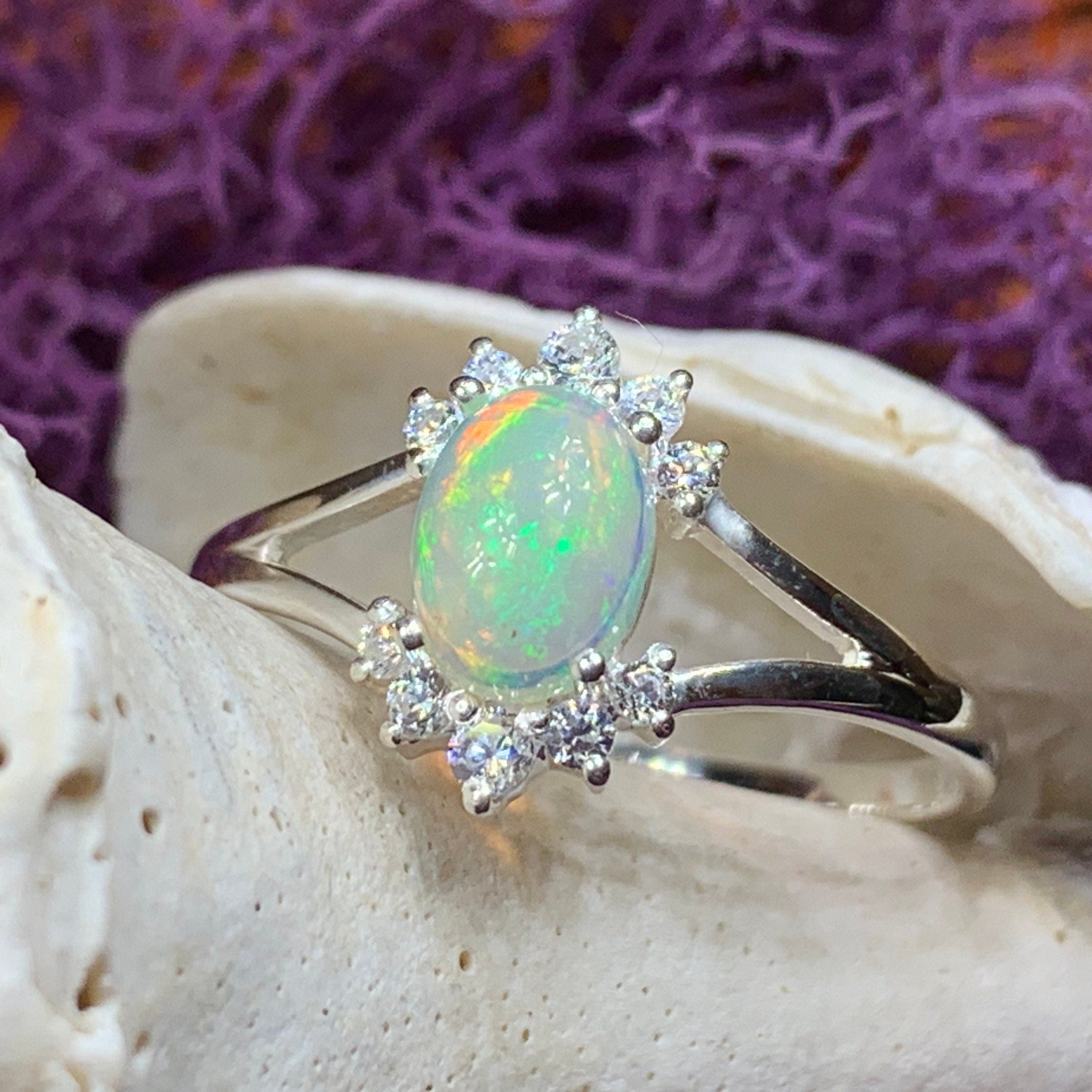 Monroe Opal Ring