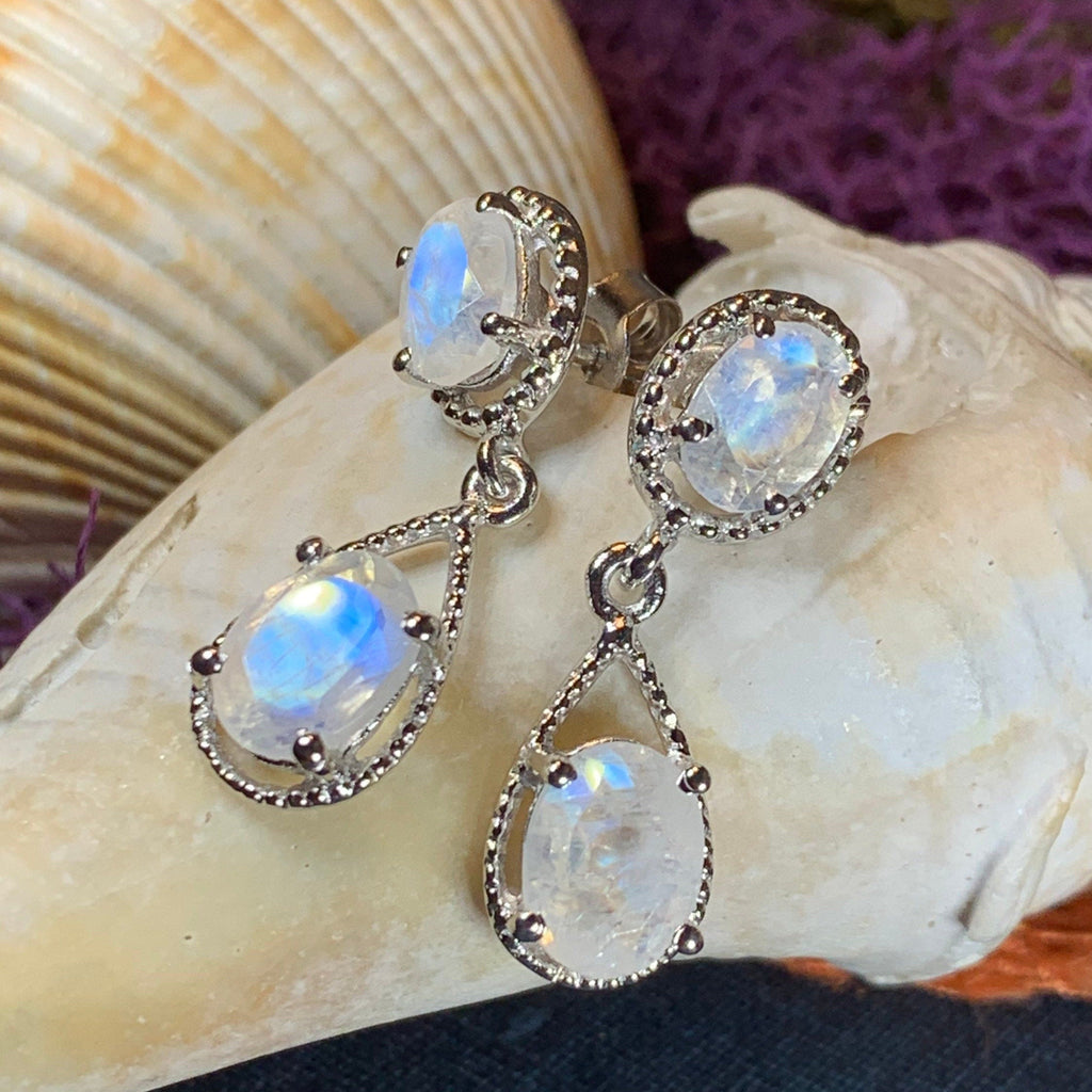 Harlow Moonstone Earrings