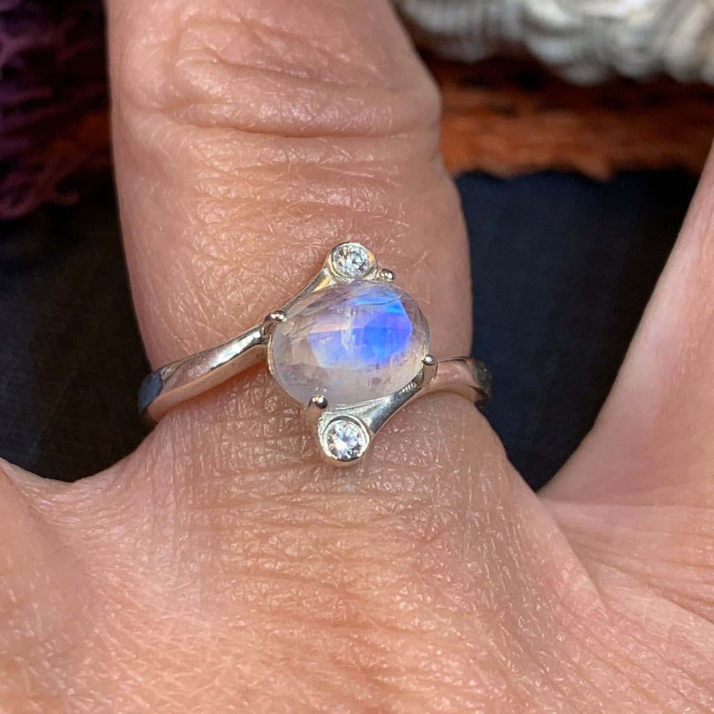 Lysandra Moonstone Ring