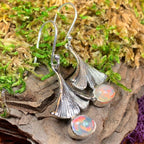 Gingko Opal Earrings