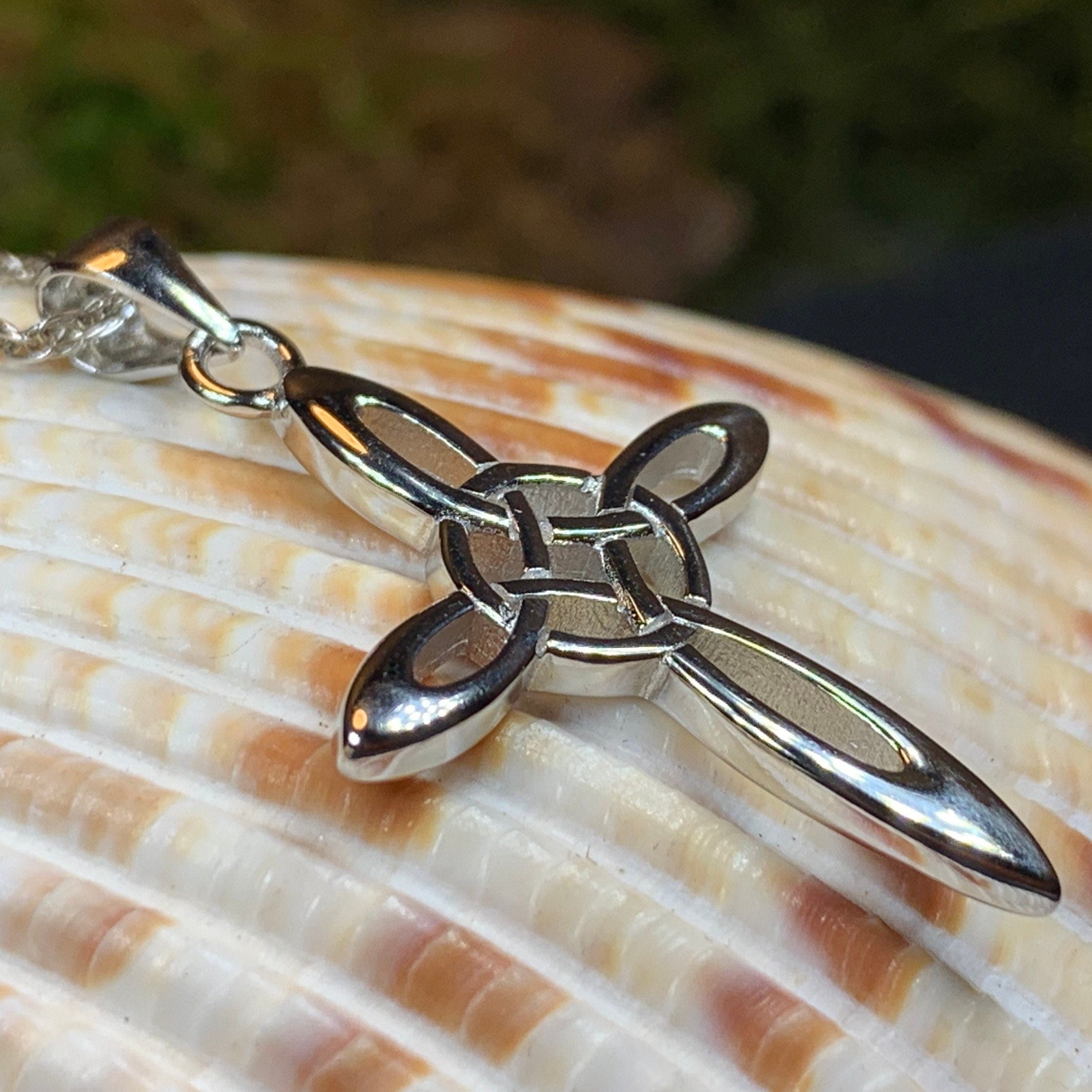 Kym Celtic Cross Necklace