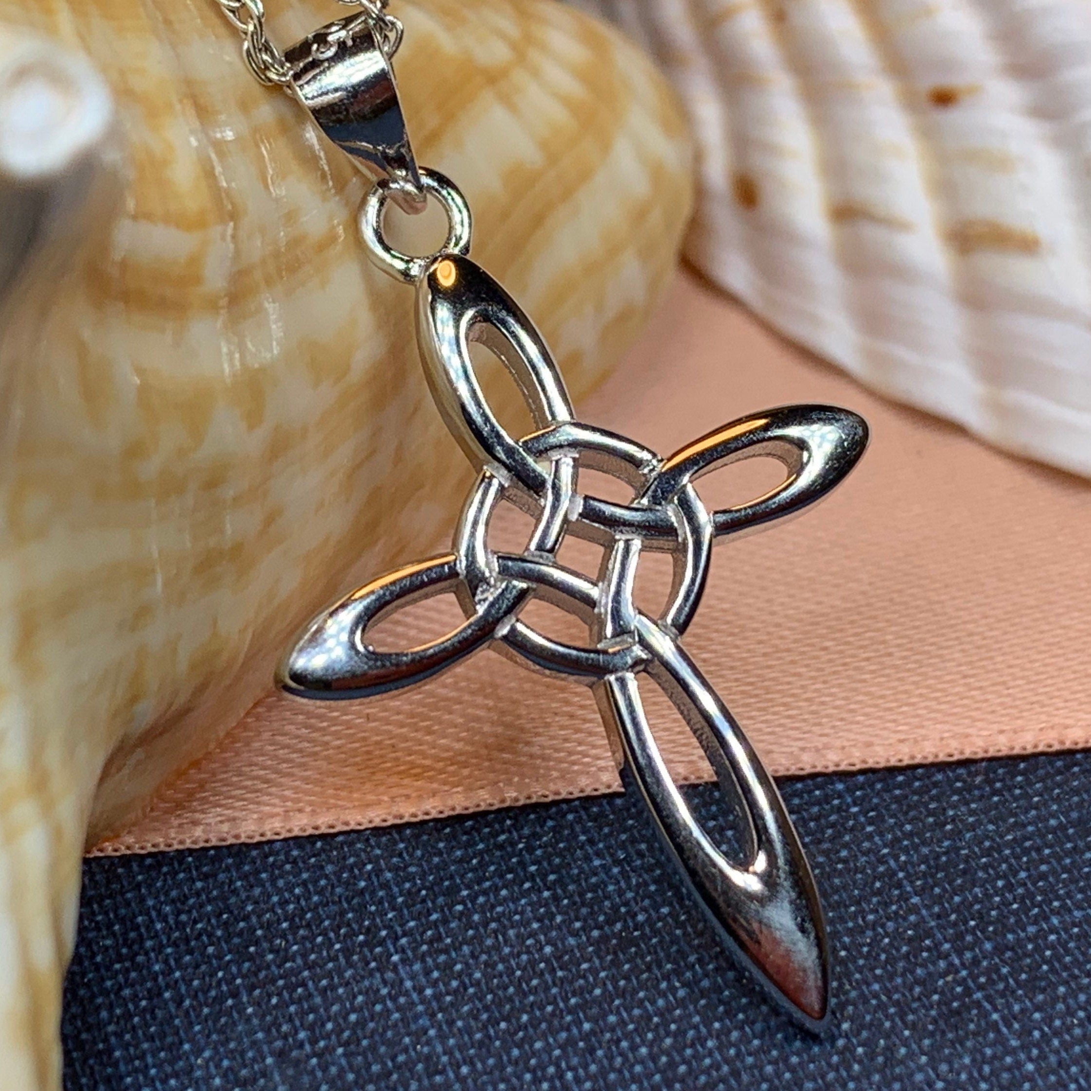 Kym Celtic Cross Necklace