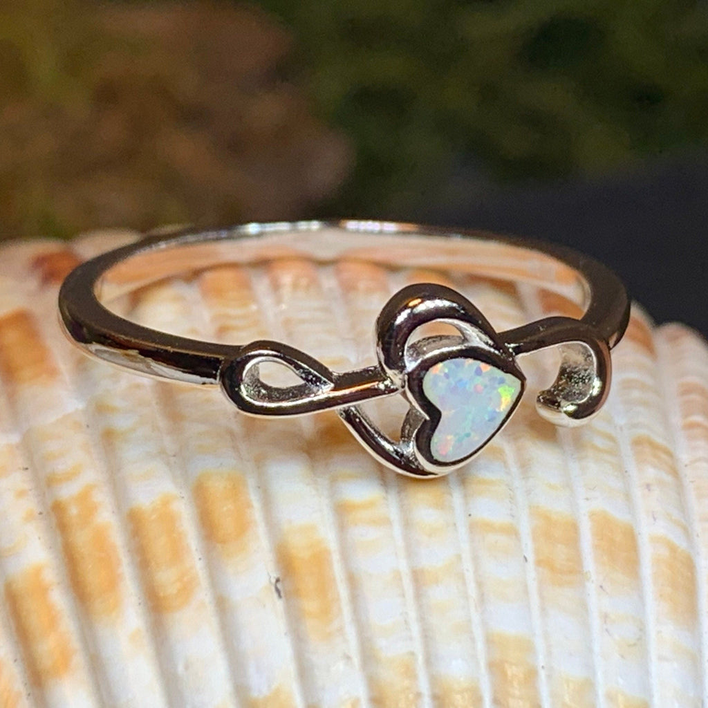 Music Note Opal Ring