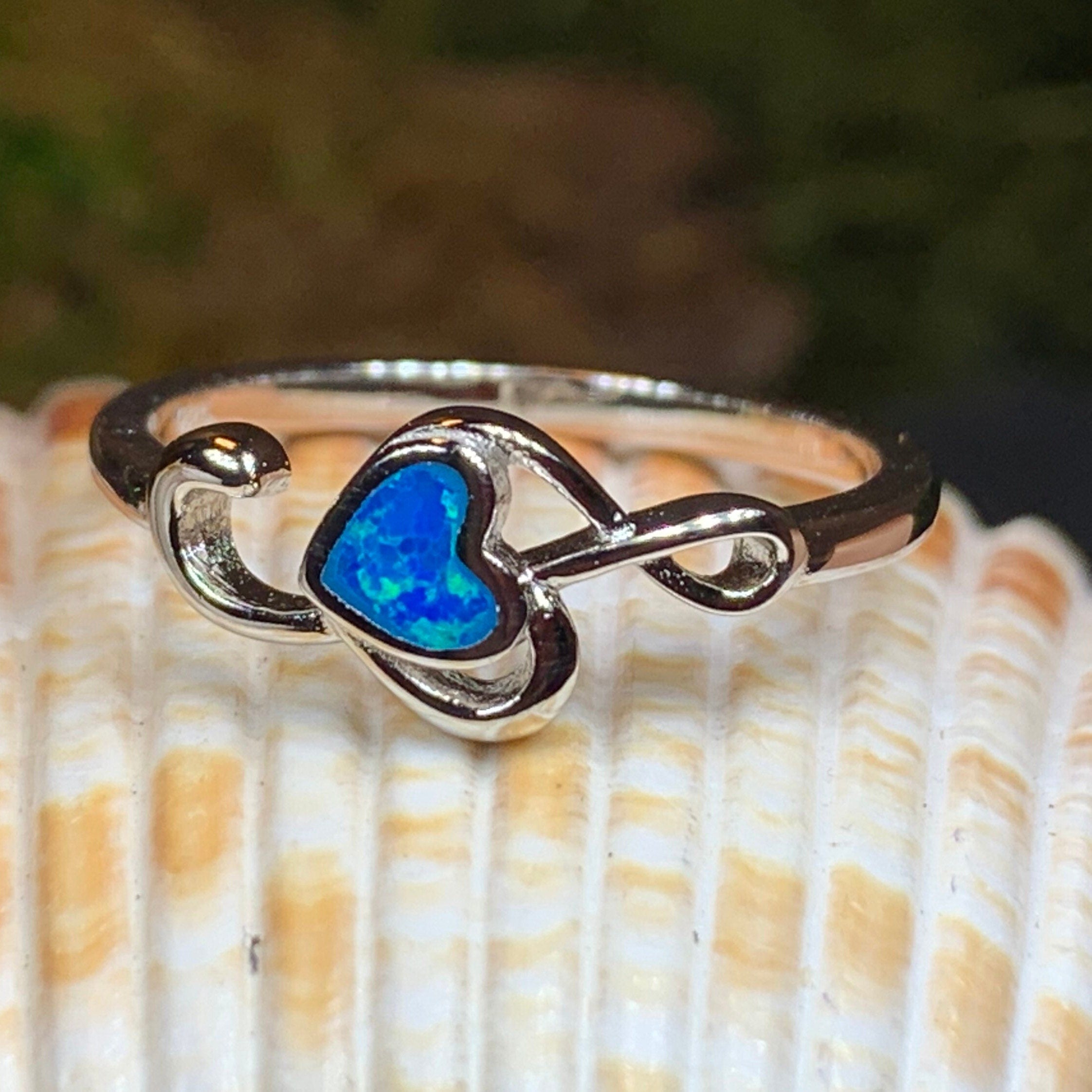 Music Note Opal Ring