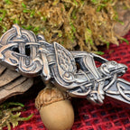Celtic Raven Kilt Pin