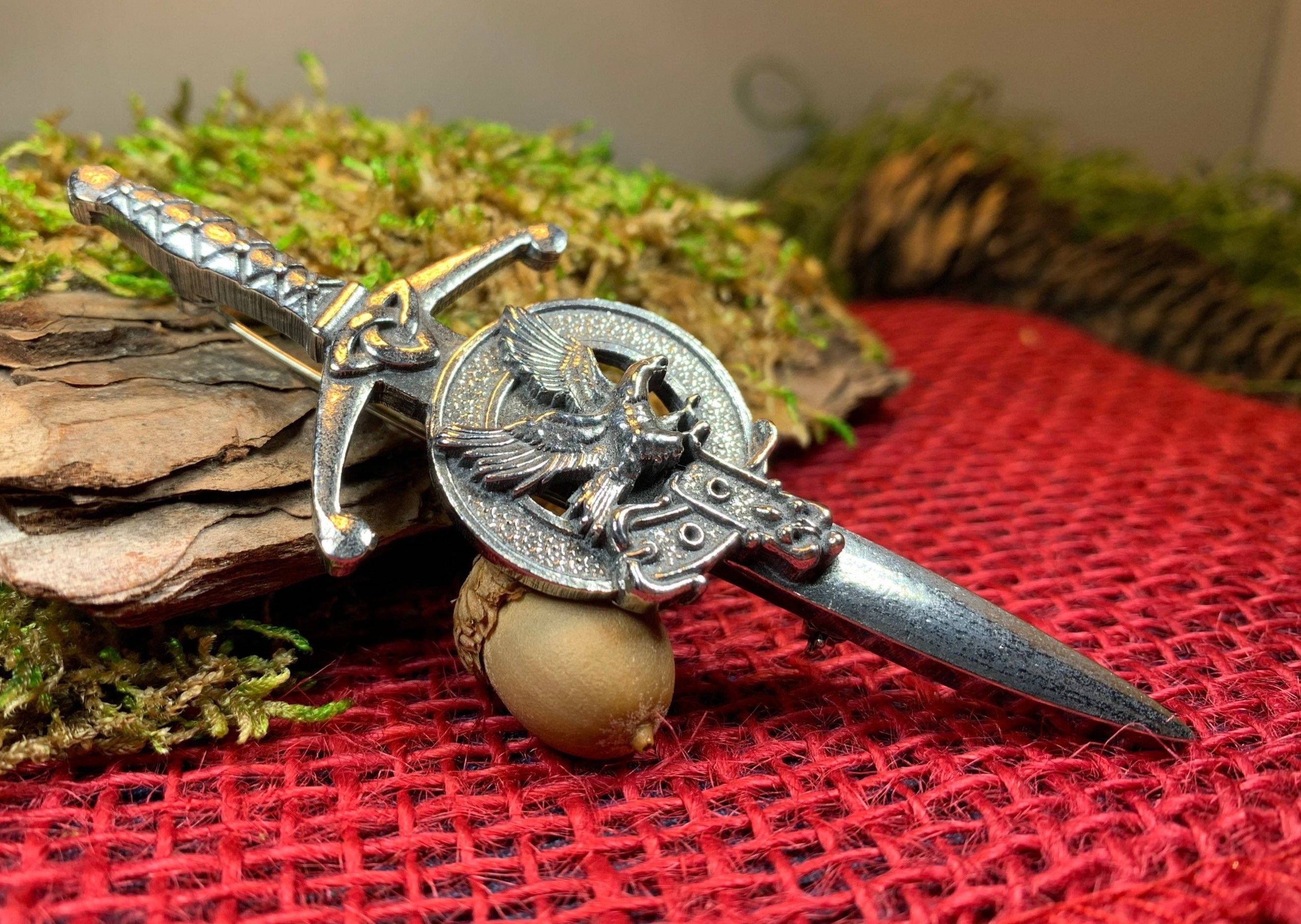Eagle Kilt Pin