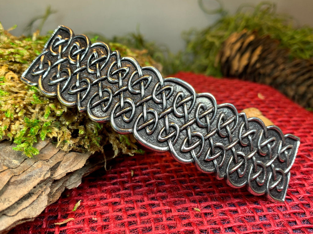 Joy Celtic Knot Hair Clip