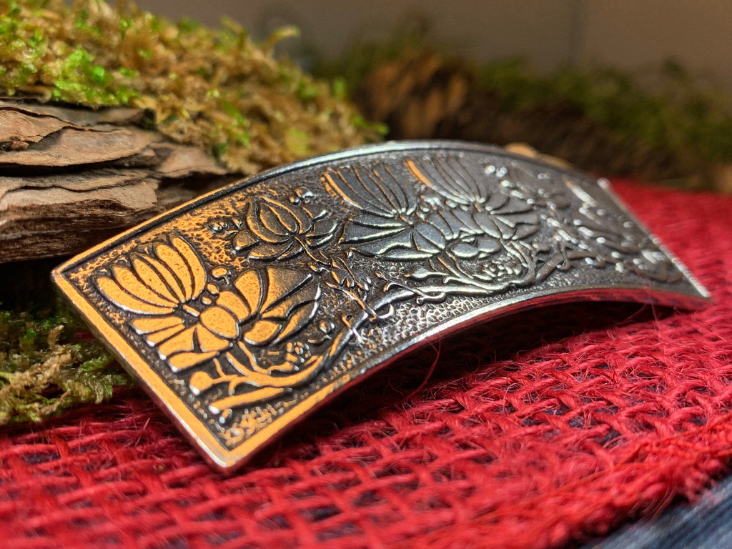 Waterlillies Hair Clip