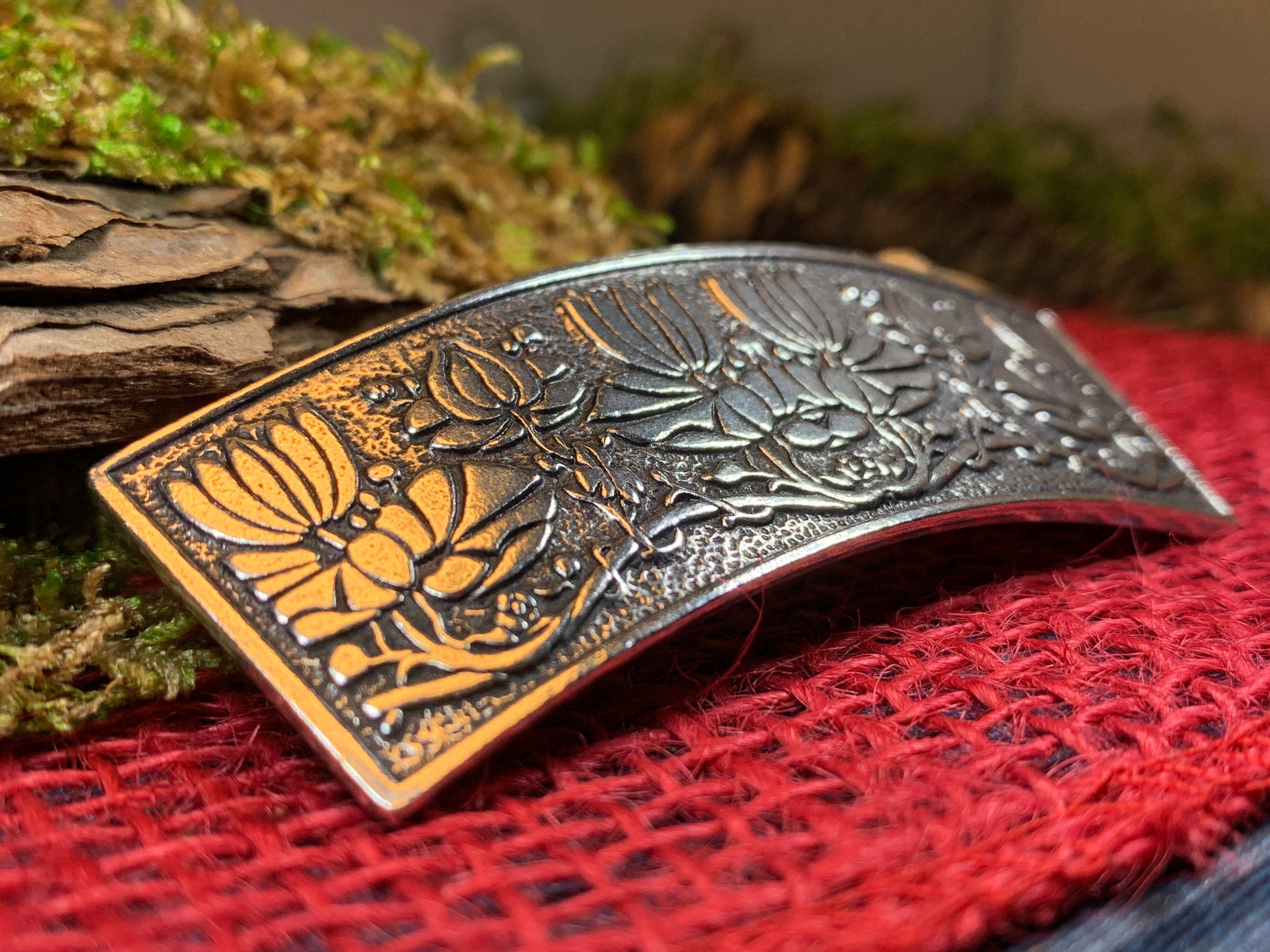 Waterlillies Hair Clip