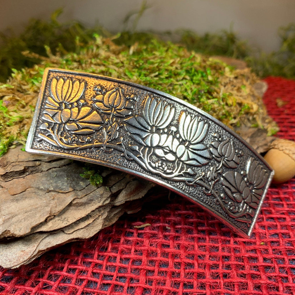 Waterlillies Hair Clip