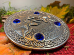 Celtic Fighting Stag Brooch