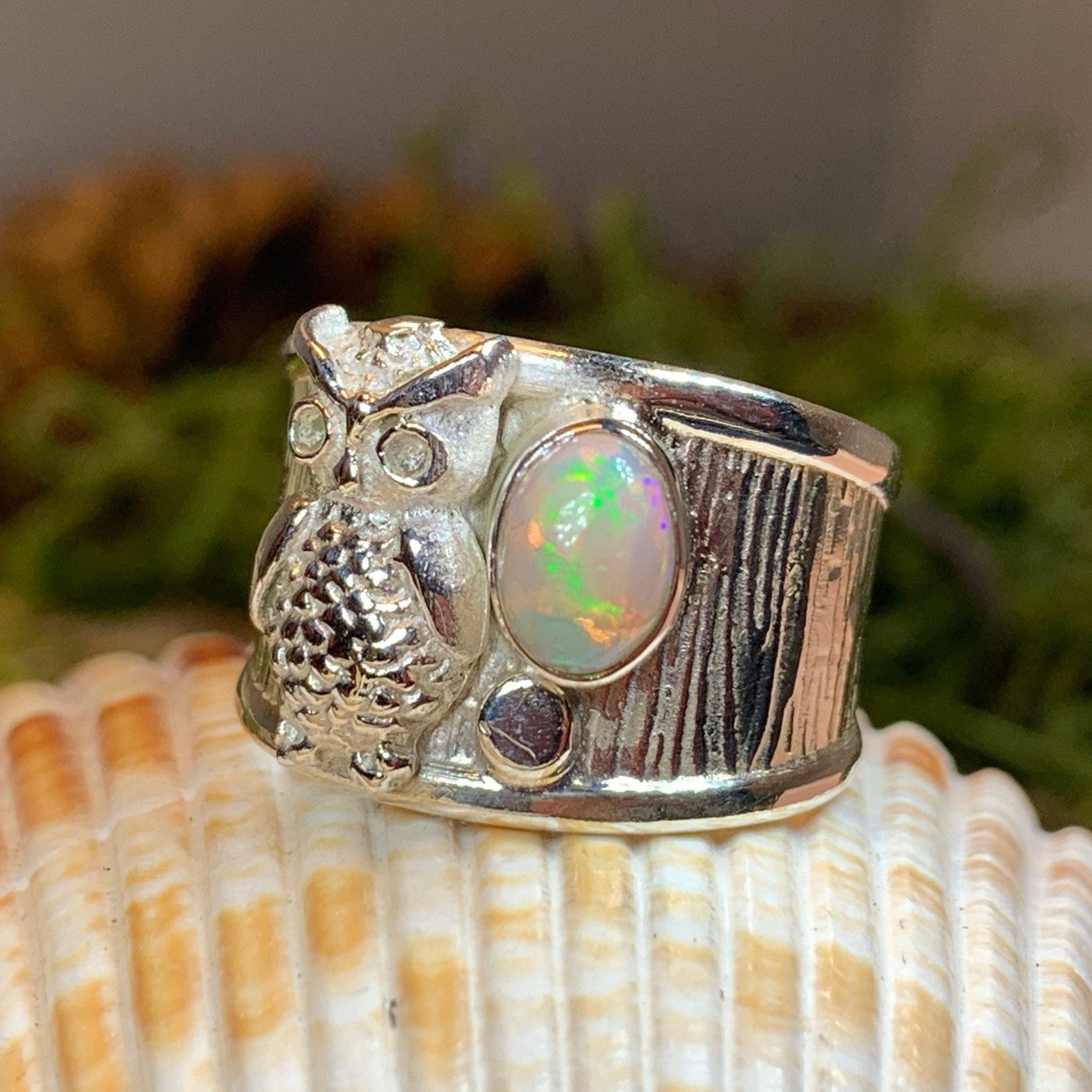 Olette Owl Ring