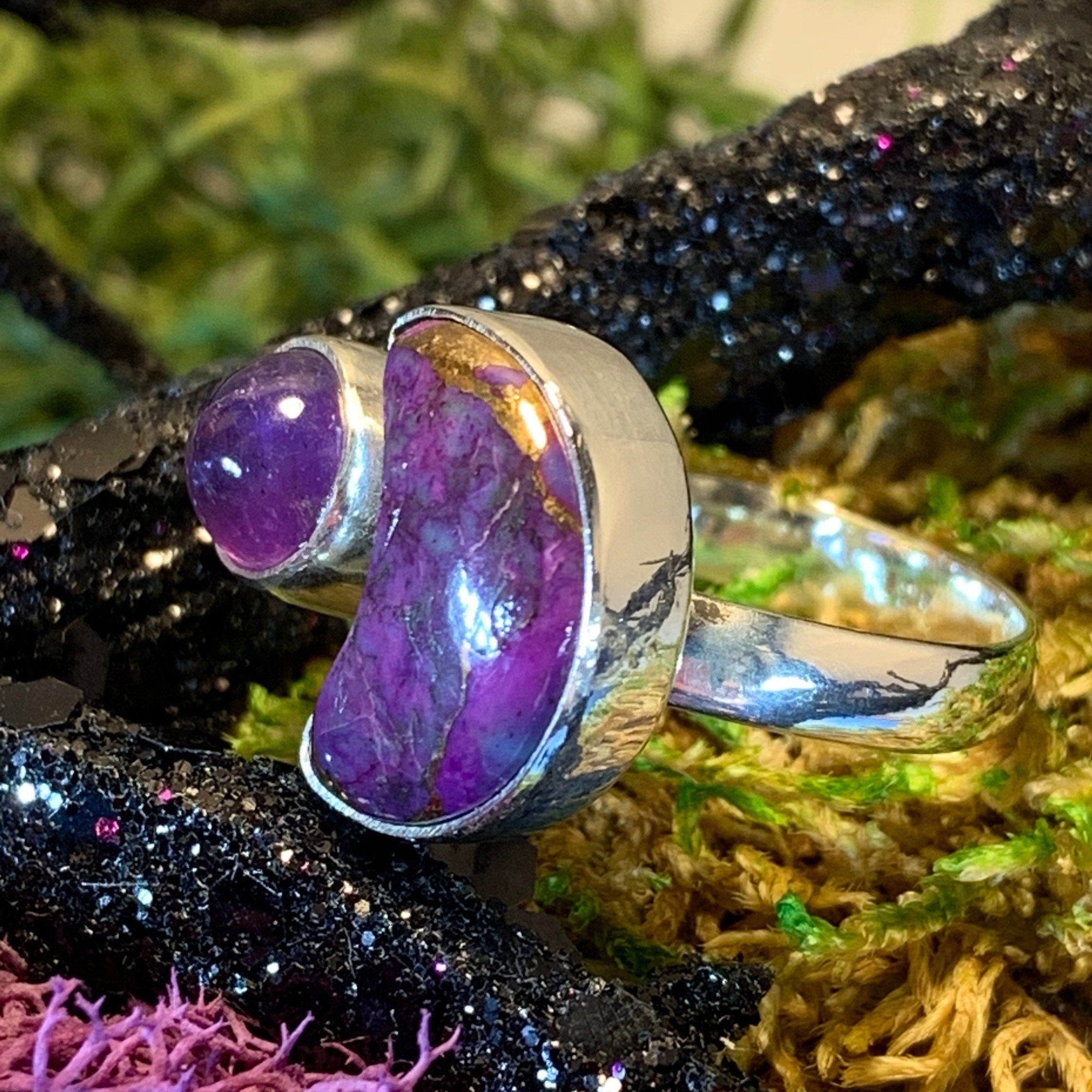 Khoeli Crescent Moon Ring