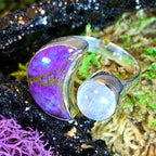 Khoeli Crescent Moon Ring