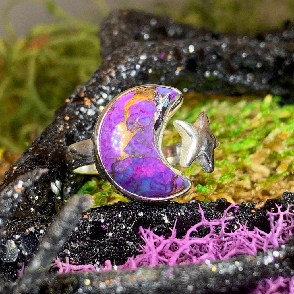 Moanne Crescent Moon Ring