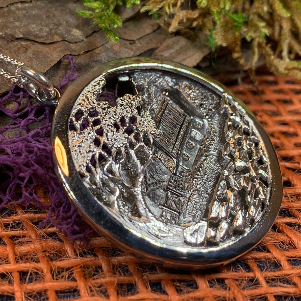 Quiet Man Irish Cottage Necklace