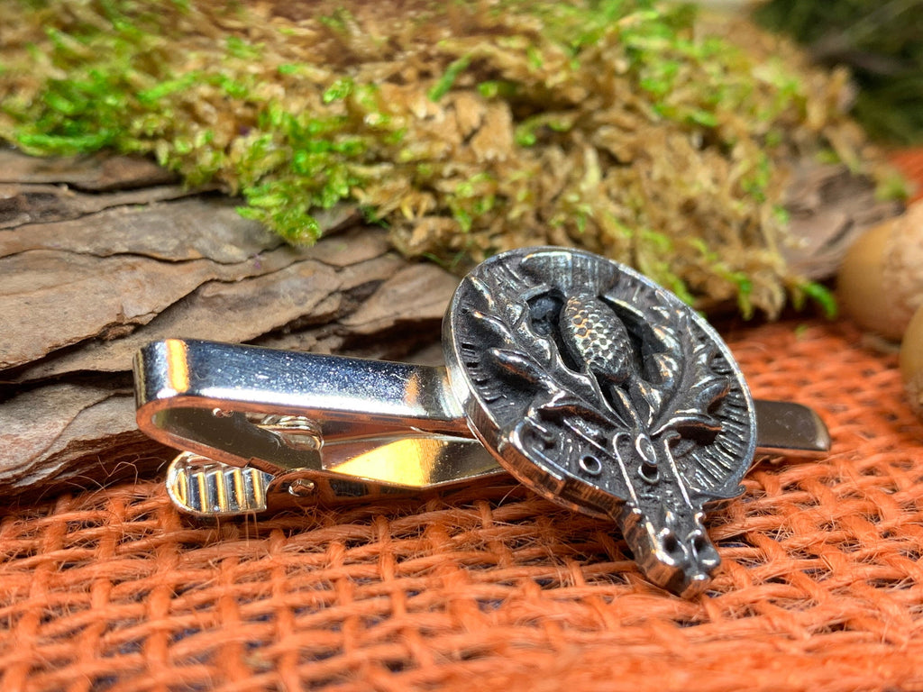 Bold Thistle Tie Bar