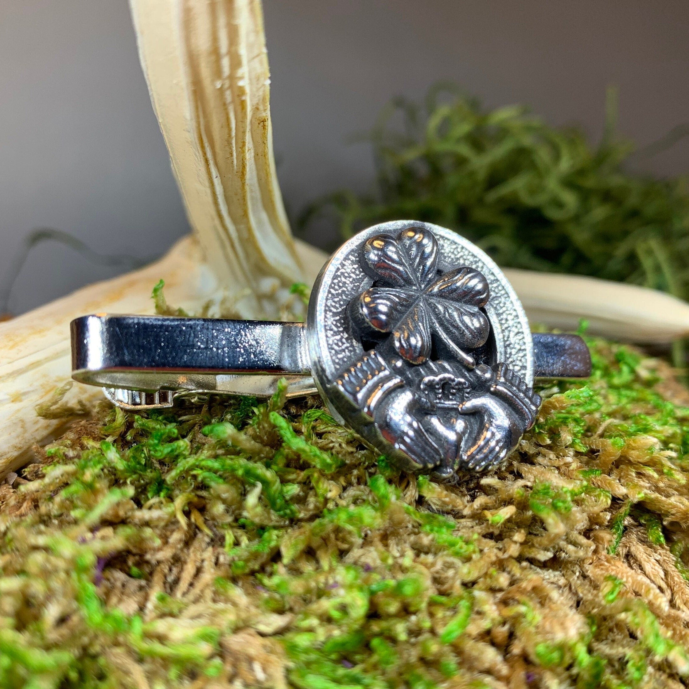 Ireland Claddagh Tie Bar