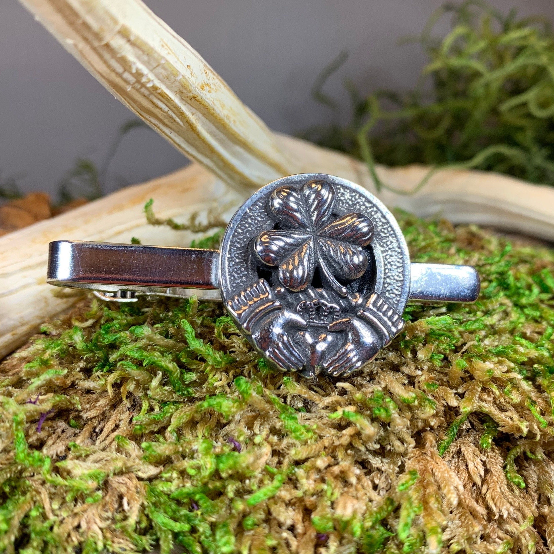 Ireland Claddagh Tie Bar