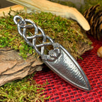 Claddagh Pewter Kilt Pin