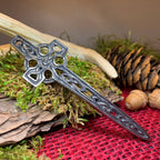 Rowan Celtic Cross Kilt Pin