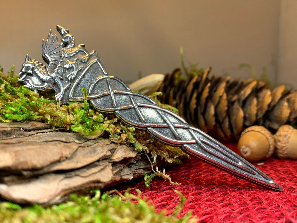 Cadwal Welsh Dragon Kilt Pin