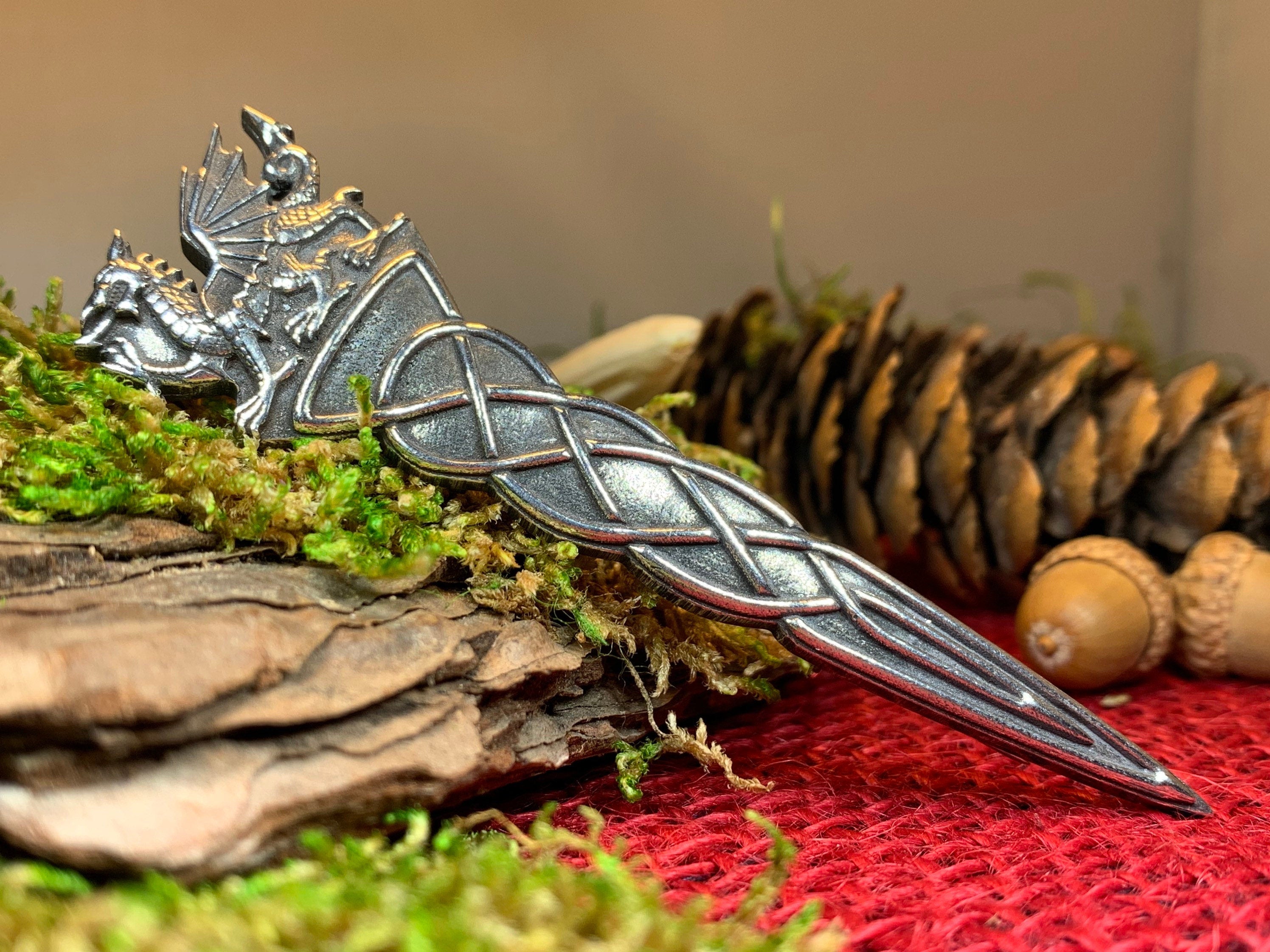 Cadwal Welsh Dragon Kilt Pin