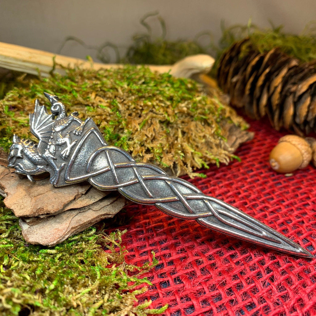 Cadwal Welsh Dragon Kilt Pin