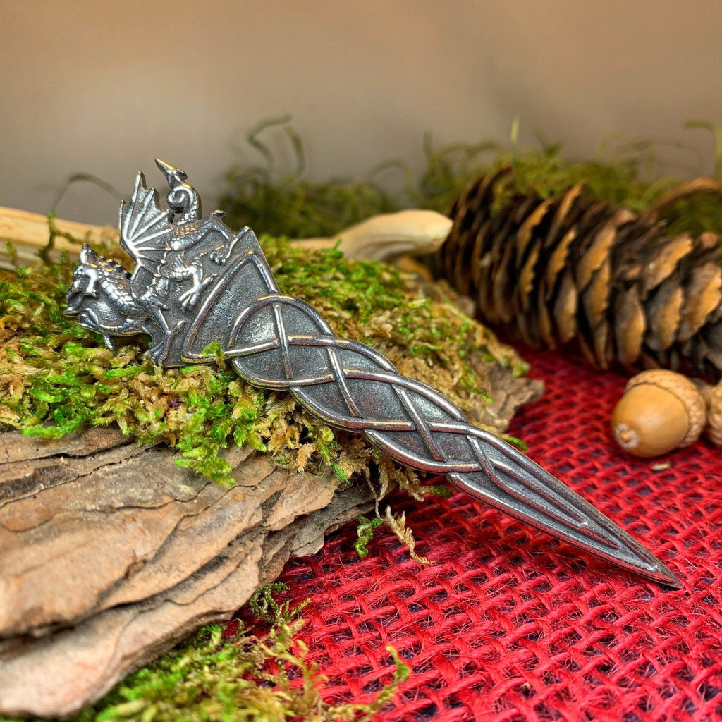 Cadwal Welsh Dragon Kilt Pin