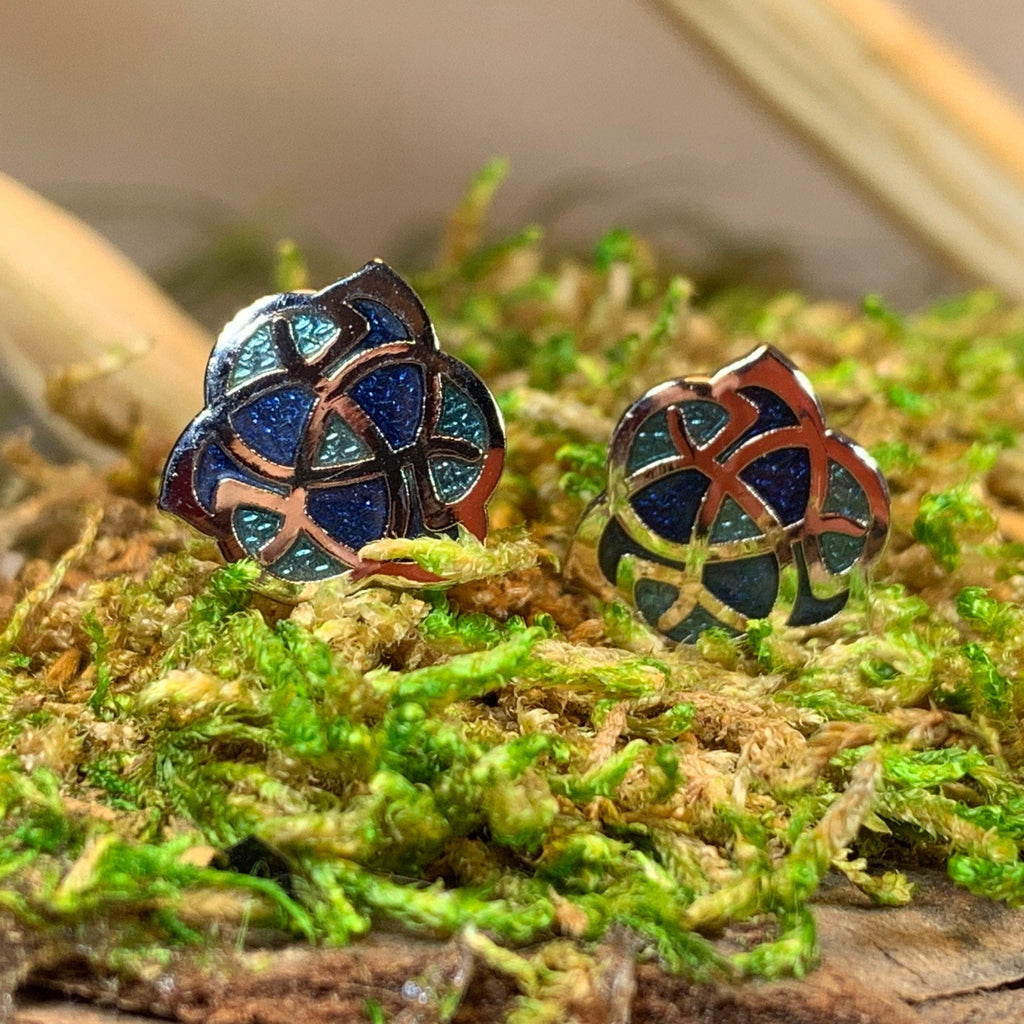 Celtic Knot Stud Earrings