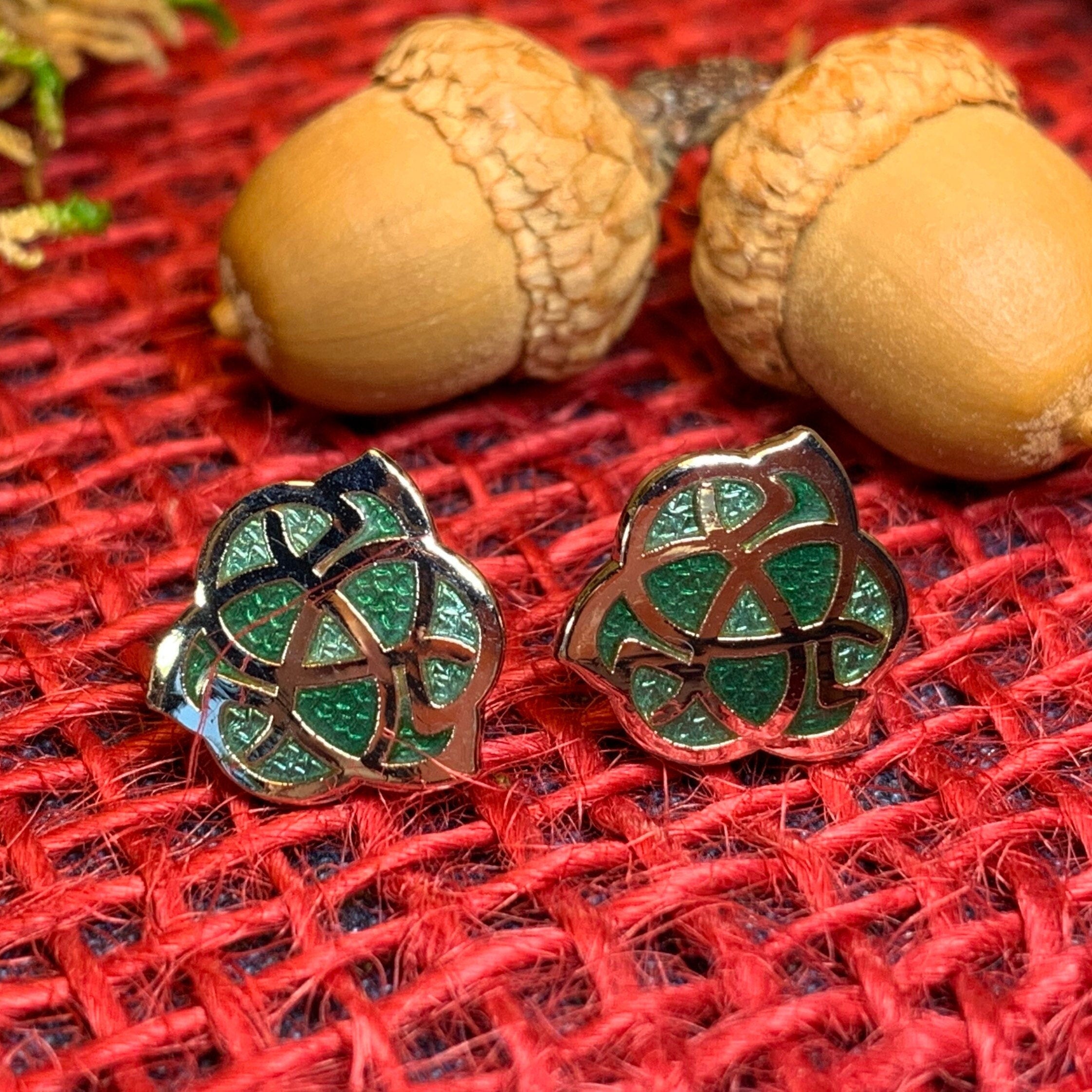 Celtic Knot Stud Earrings