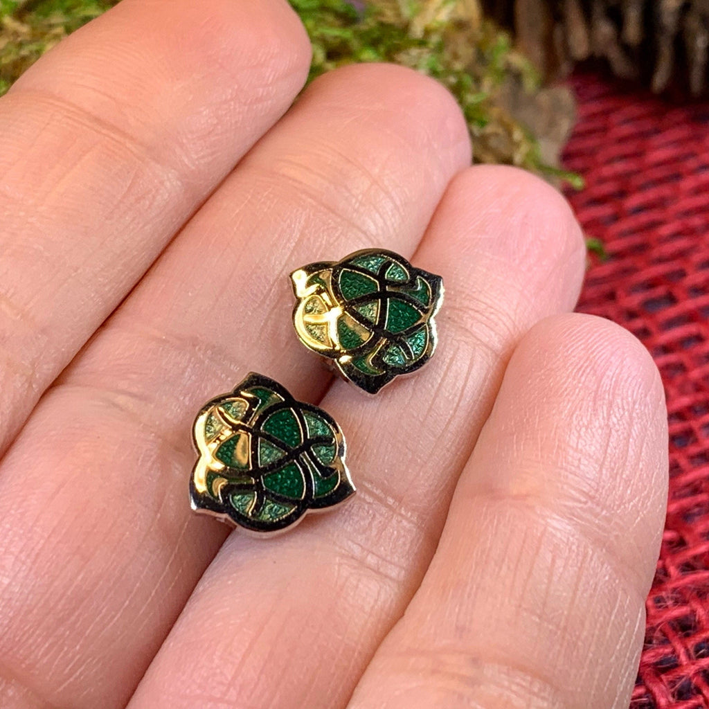 Celtic Knot Stud Earrings