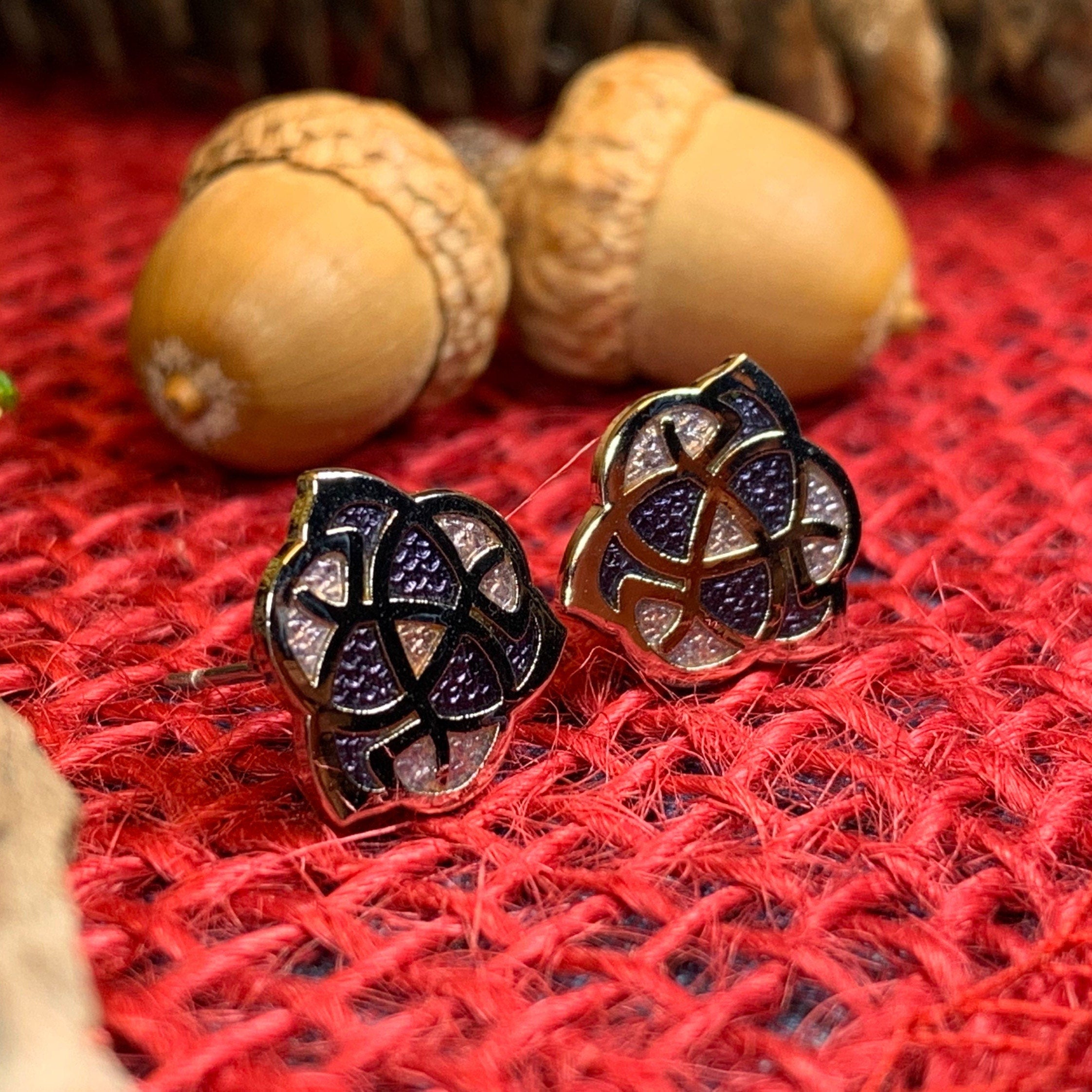 Celtic Knot Stud Earrings