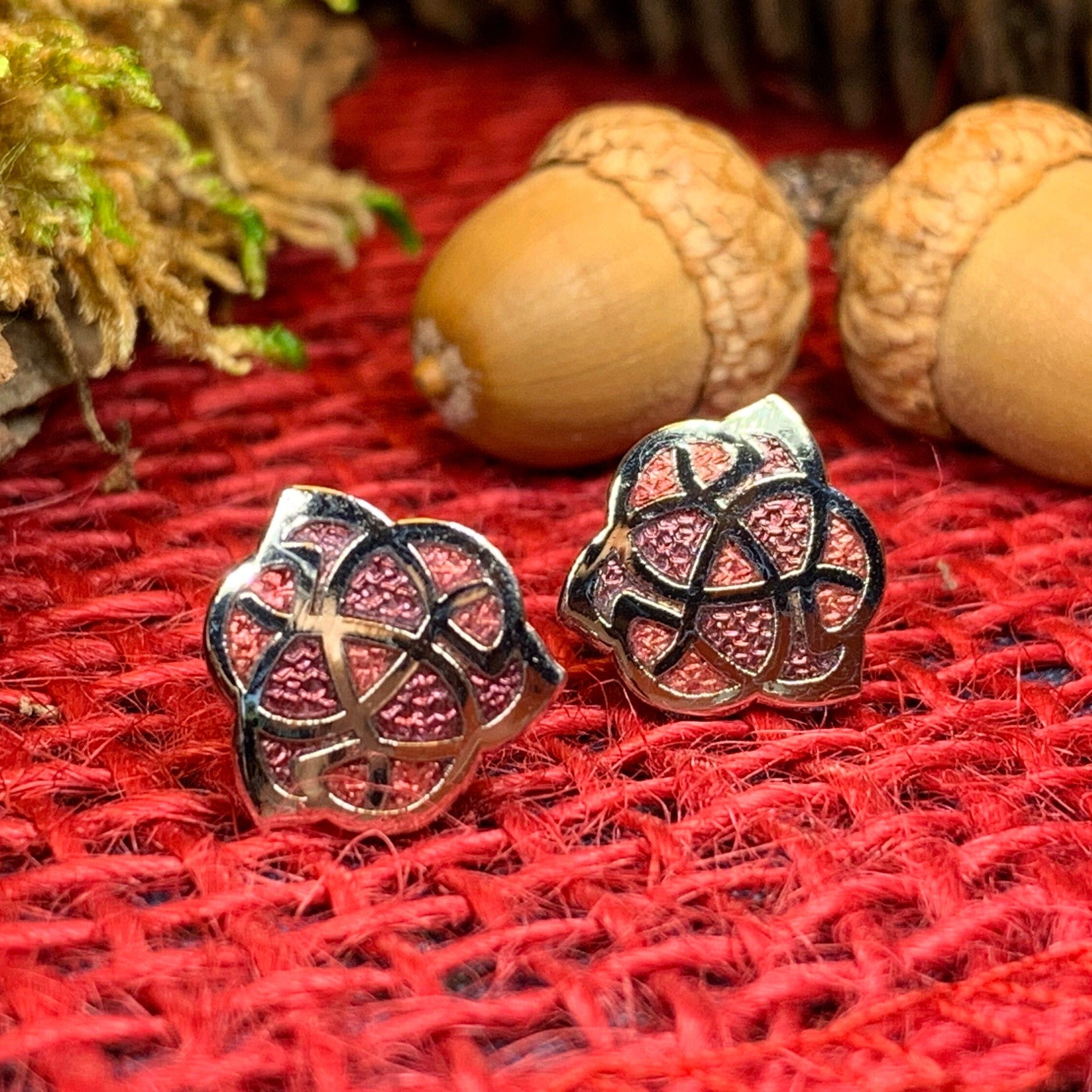 Celtic Knot Stud Earrings