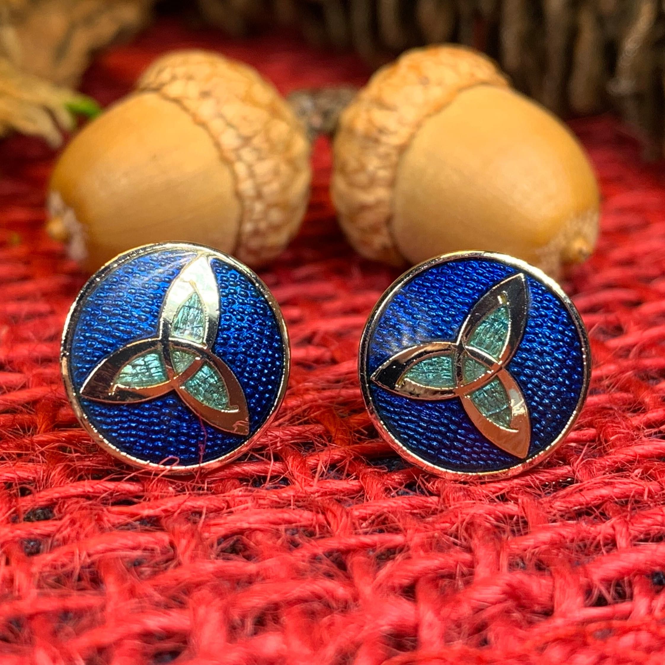 Trinity Knot Stud Earrings