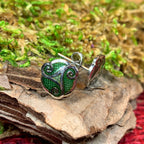 Celtic Spiral Stud Earrings