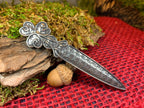 Shamrock Pewter Kilt Pin