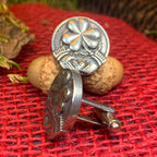Irish Shamrock Cuff Links