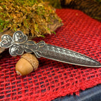 Shamrock Pewter Kilt Pin