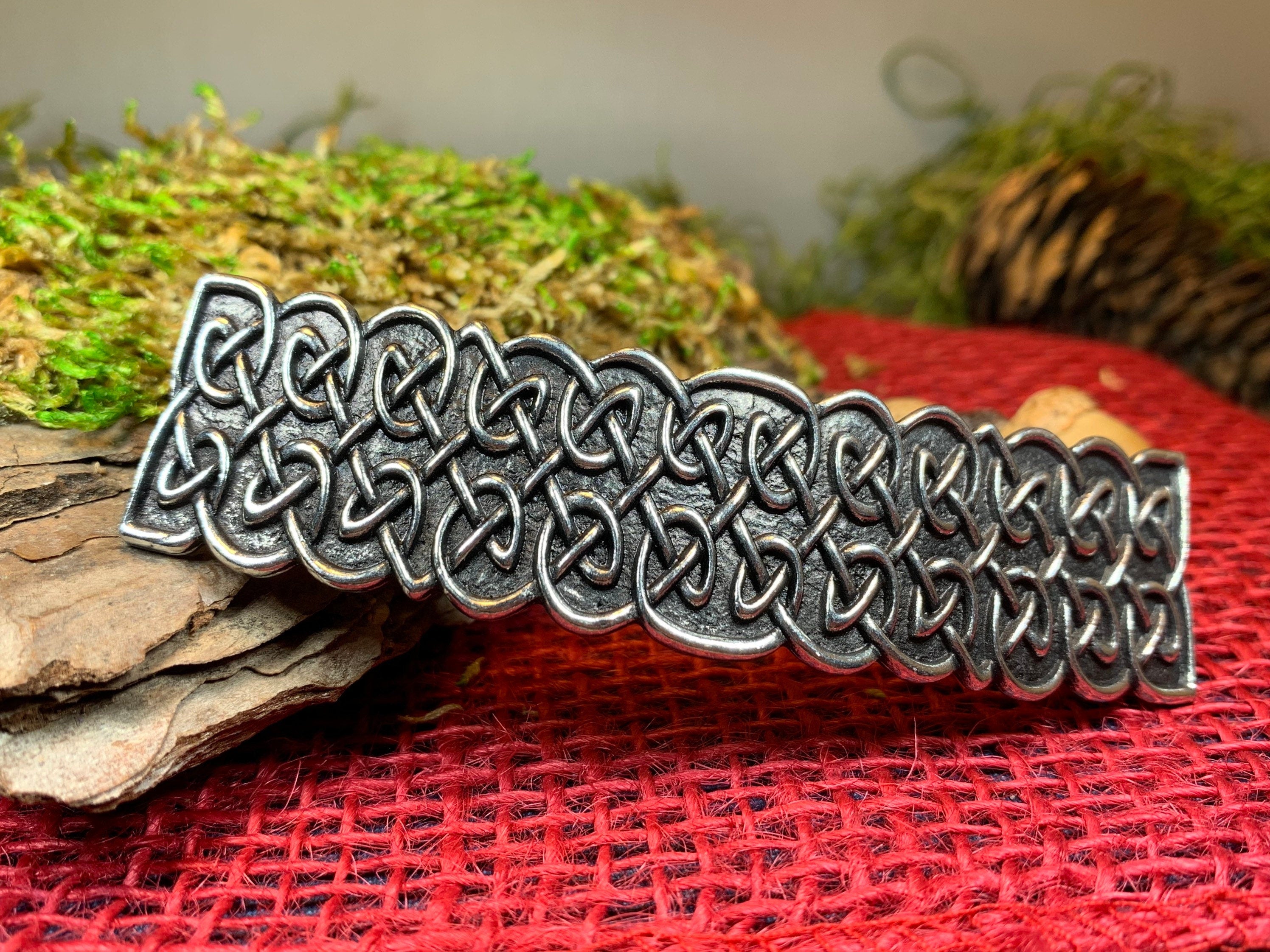 Joy Celtic Knot Hair Clip