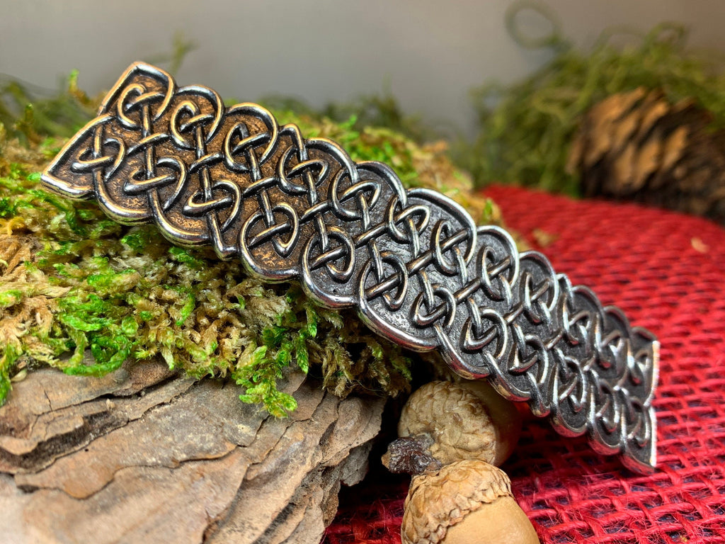 Joy Celtic Knot Hair Clip