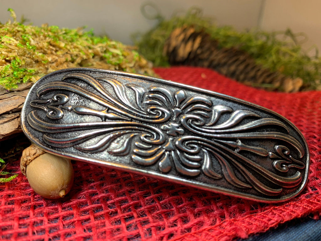 Scroll Celtic Knot Hair Clip