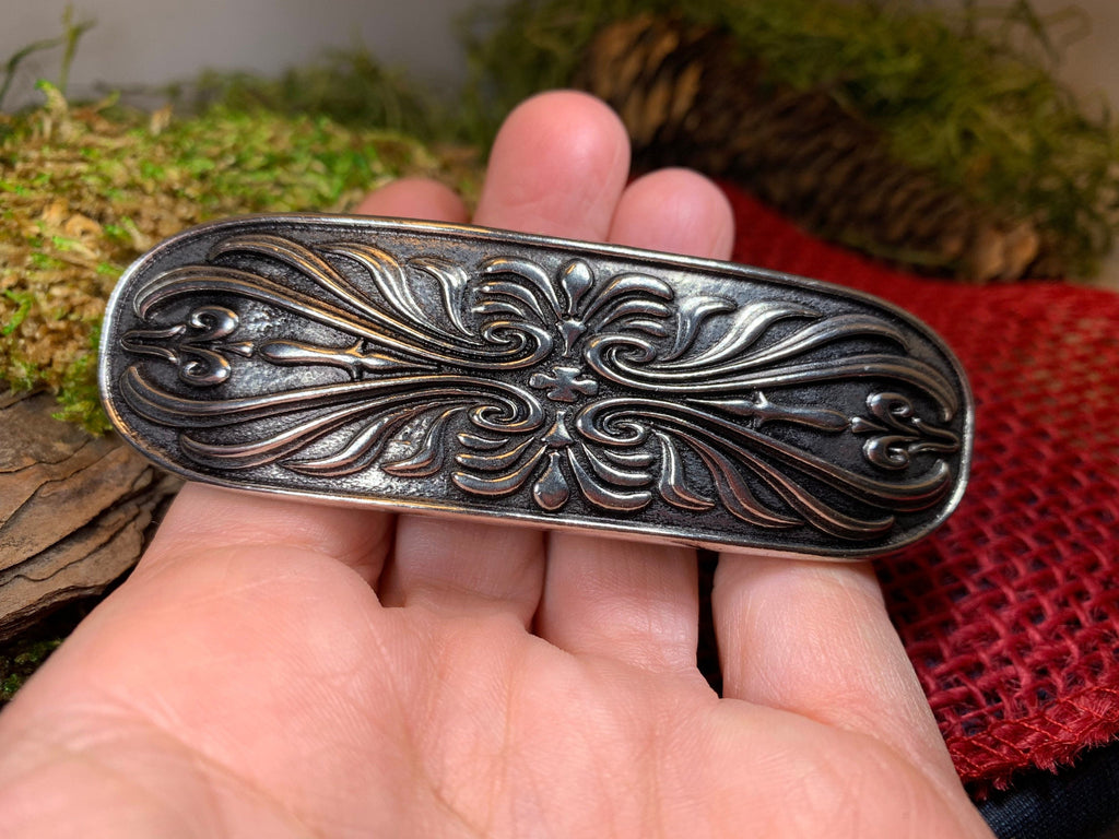 Scroll Celtic Knot Hair Clip