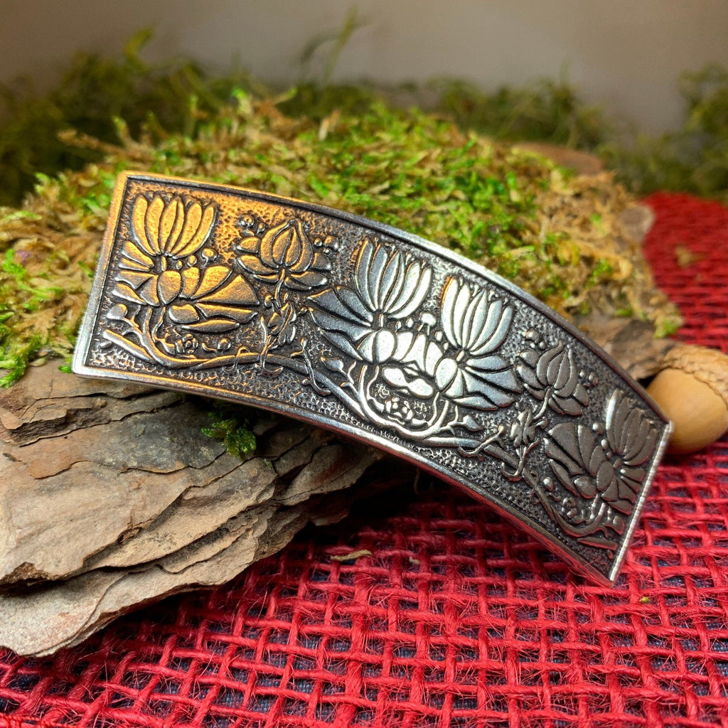 Waterlillies Hair Clip