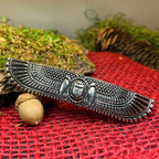 Scarab Pewter Hair Clip